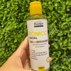 Água Micelar Tônico Facial Face Beautiful 200ml