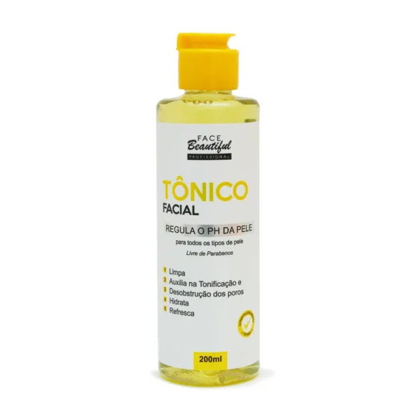 Água Micelar Tônico Facial Face Beautiful 200ml