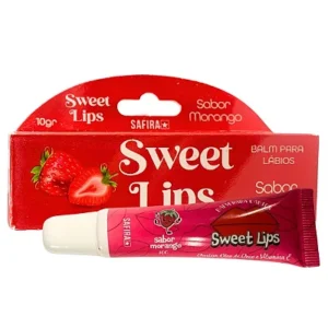 Balm Para Lábios Sweet Lips – Sabor Melancia – Safira
