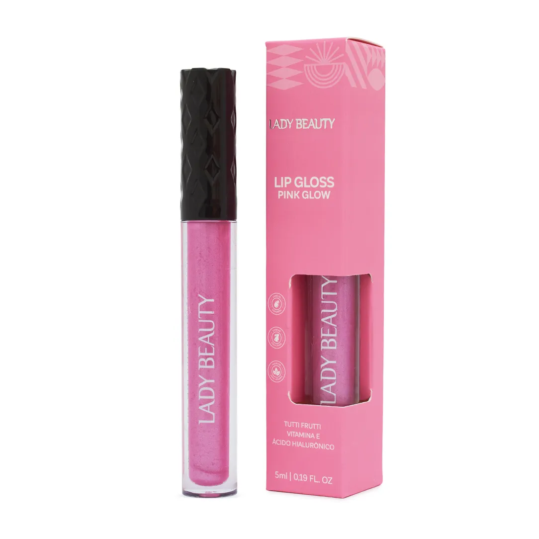 Lip Gloss Pink Glow – Lady Beauty