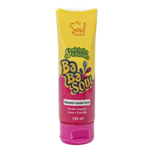 Sabonete Líquido Facial BabaSOUL Chiclete Tutti Frutti – SoulCosméticos