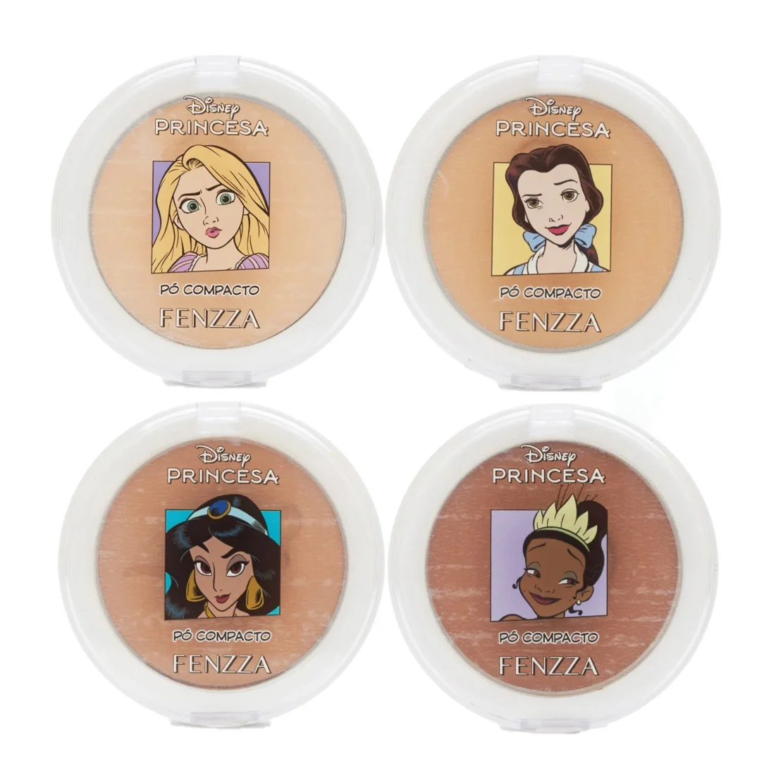 Pó Compacto Disney Princesa – Fenzza