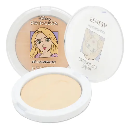 Pó Compacto Disney Princesa – Fenzza - Imagem 4